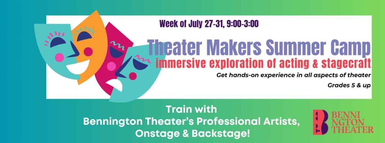 Theater Makers Summer Camp July 27-31