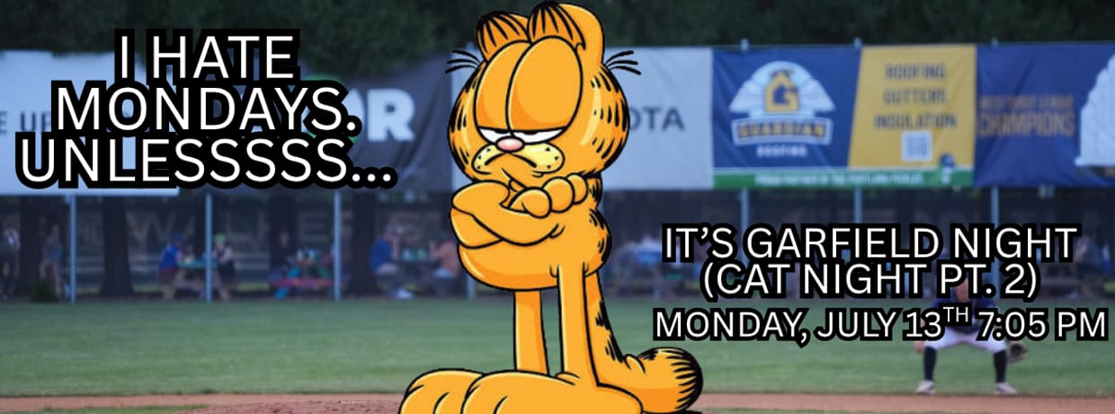Garfield Night Presented by Dave and Busters