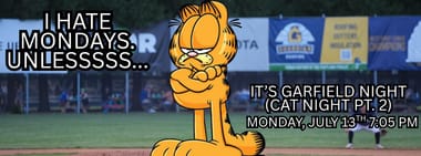 Garfield Night Presented by Dave and Busters