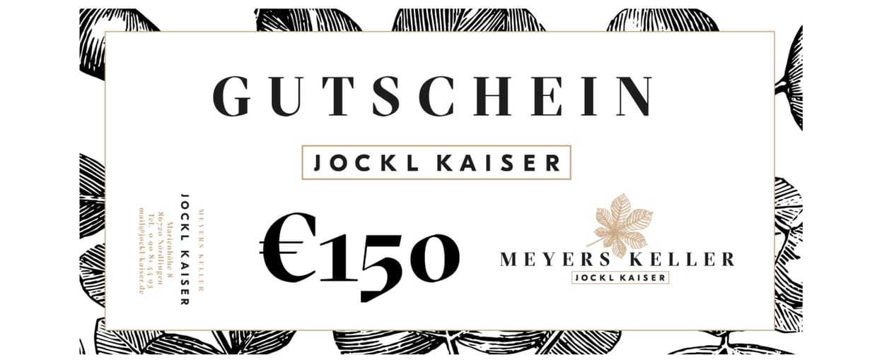 Gutschein im Wert von 150 €