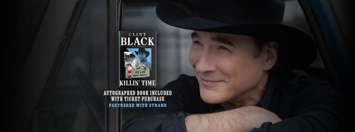 CANCELLED - In Conversation with Clint Black: Killin’ Time: My Life and Music