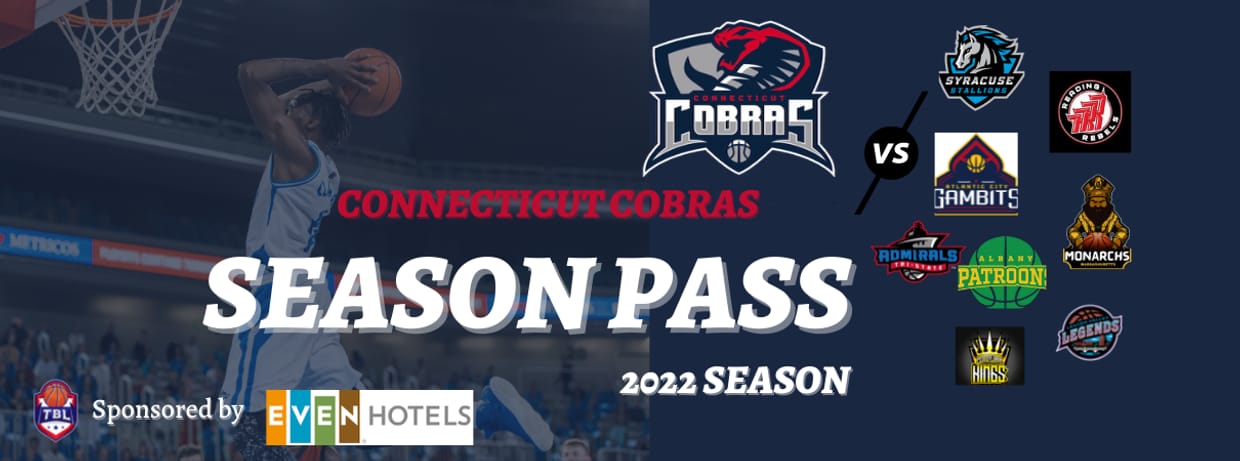Connecticut Cobras Season Tickets