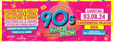 90s Super Show Wien - live & open air