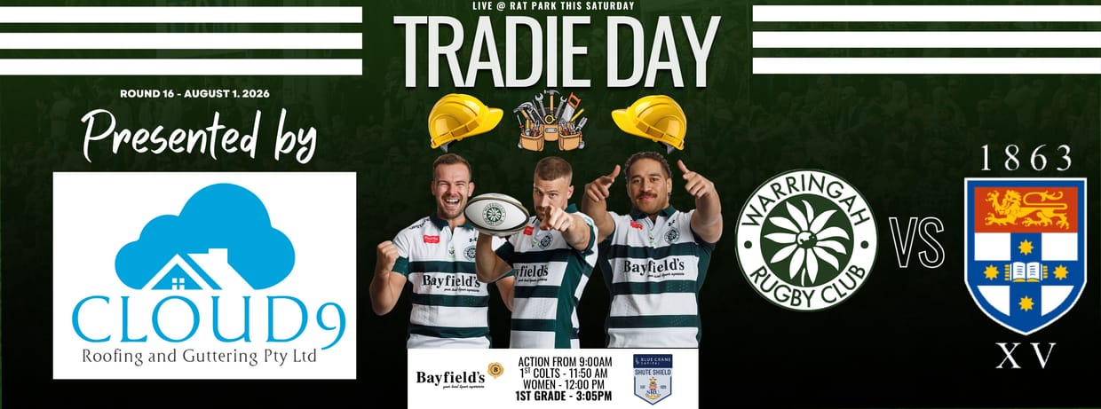 Tradie Day Tent - Rats vs Sydney Uni