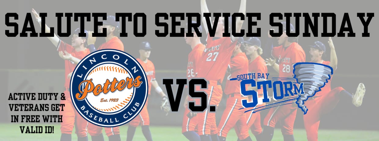 Salute to Service Sunday vs. South Bay Storm
