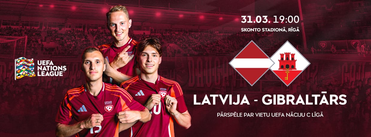 LATVIJA - GIBRALTĀRS