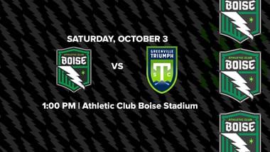 Athletic Club Boise vs Greenville Triumph SC