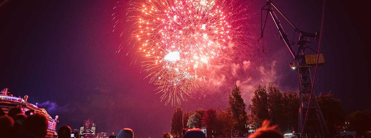 Barbecue zum Feuerwerkstörn am Sonntag zur Kieler Woche