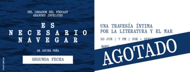 ES NECESARIO NAVEGAR, DE JAVIER PEÑA - MONÓLOGO EN VIVO