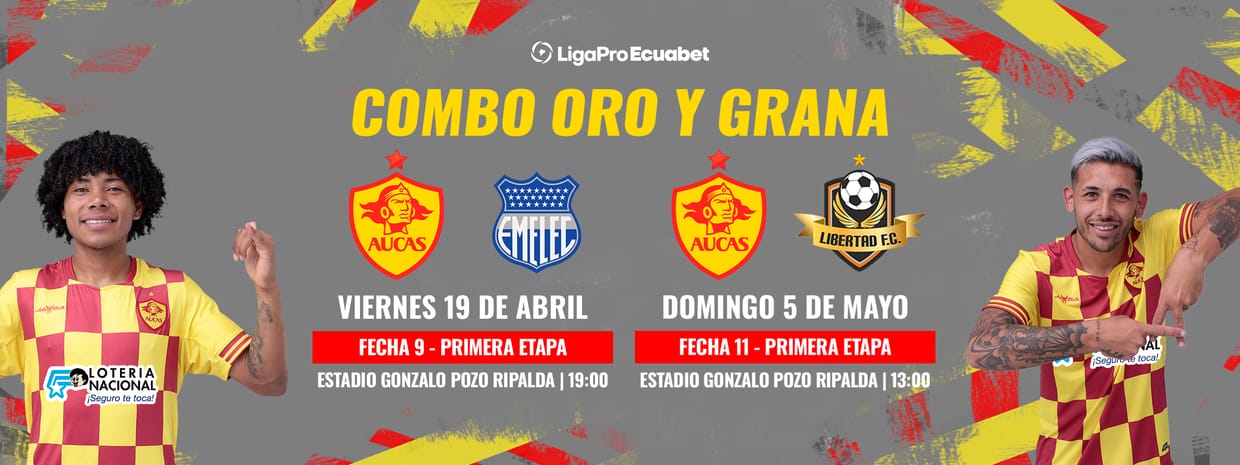 COMBO SD Aucas vs CS Emelec/Libertad