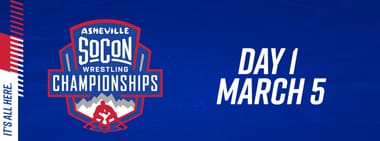 2027 Explore Asheville SoCon Wrestling Championships - Day 1