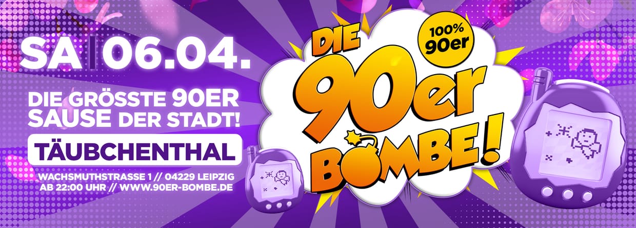 Die 90er Bombe Leipzig