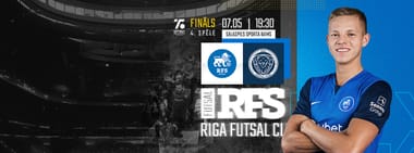 Fināla 4. spēle: RFS Futsal - Riga Futsal Club