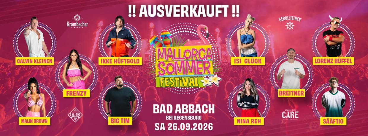Mallorca Sommer Festival Bad Abbach 2026