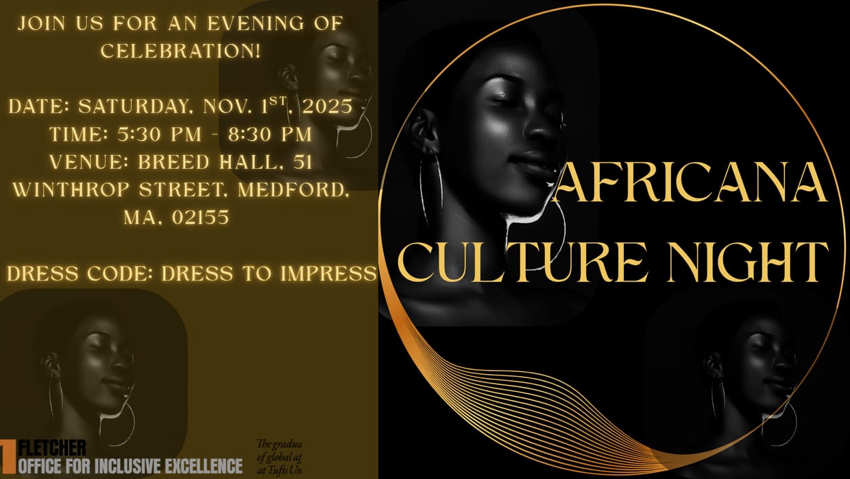 Fletcher Office of Student Experience: A Night in Africa - Celebrating the Continent's Diverse Tapestry