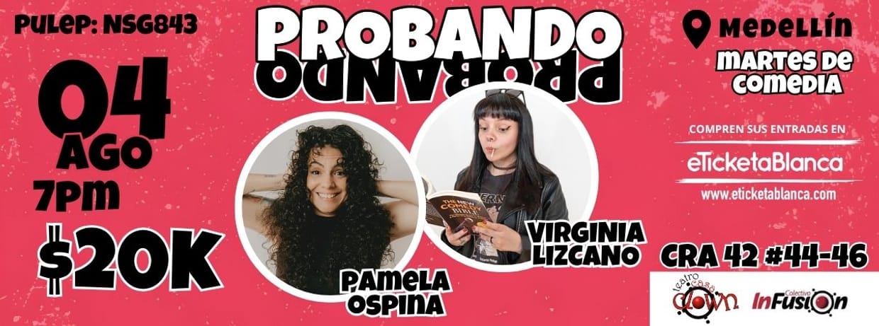 PROBANDO PROBANDO COMEDIA