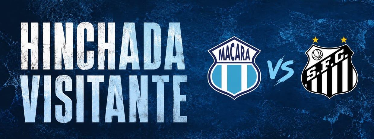HINCHADA VISITANTE- OCTAVOS DE FINAL COPA SUDAMERICANA MACARÁ 🇪🇨 VS SANTOS FC 🇧🇷
