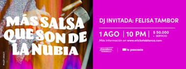 SON DE LA NUBIA PRESENTA: MÁS SALSA QUE SON DE LA NUBIA