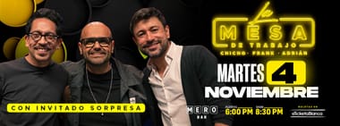 LA MESA DE TRABAJO EN VIVO EN MERO BAR
