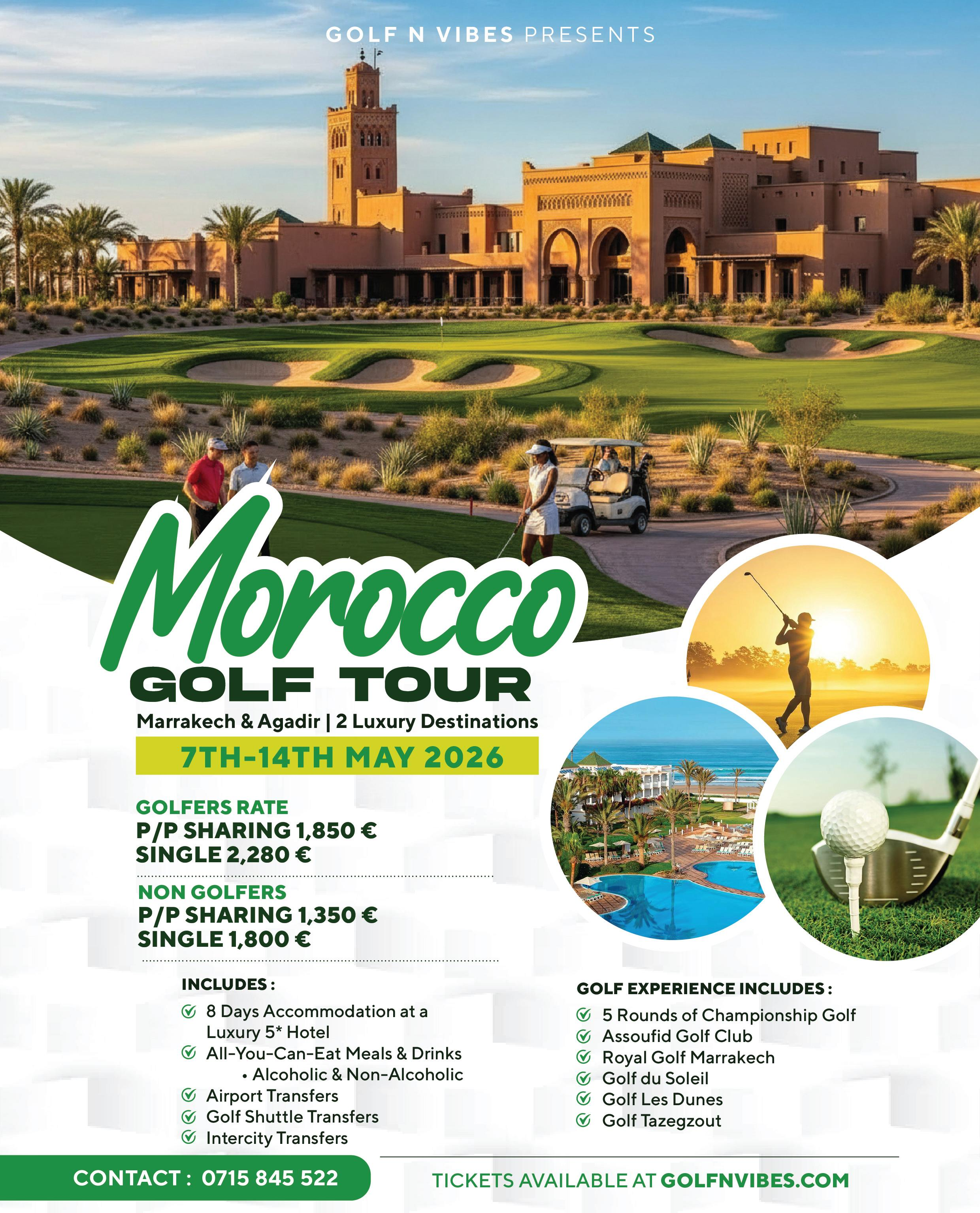 MOROCCO GOLF TOUR