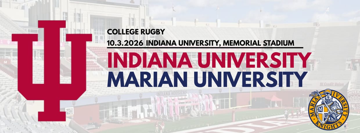 IU Rugby Memorial Stadium Match