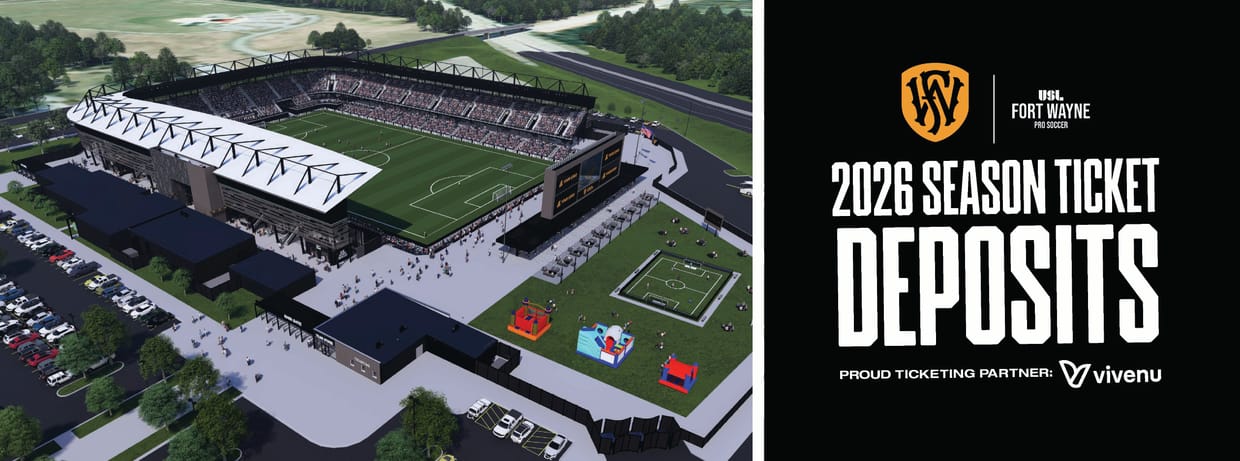 2026 Fort Wayne Football Club Season Ticket Deposits