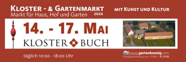 Kloster- & Gartenmarkt Kloster Buch