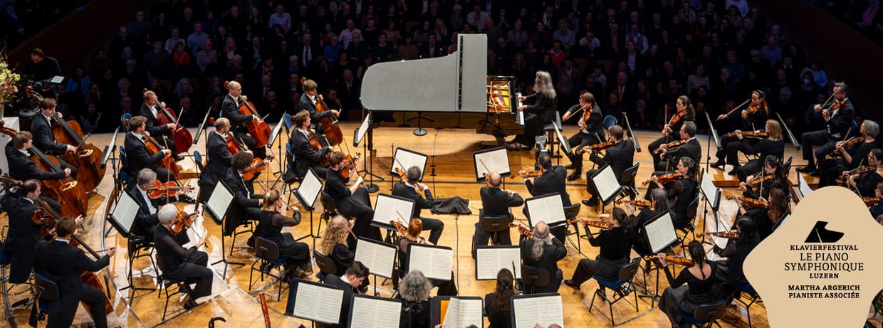 Eröffnungskonzert des Klavierfestivals mit Martha Argerich