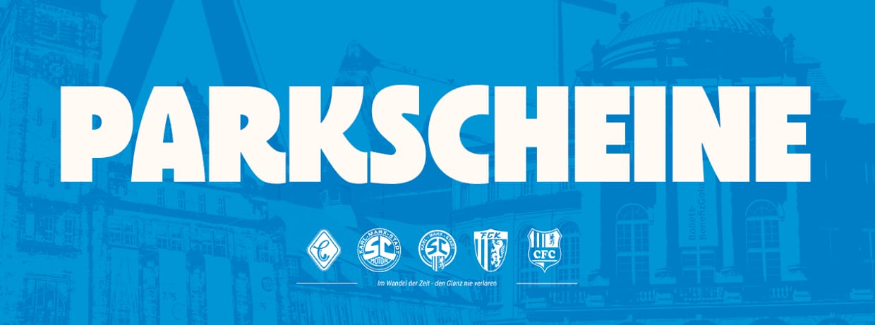 Parkscheine: Chemnitzer FC vs. 1. FC Union Berlin
