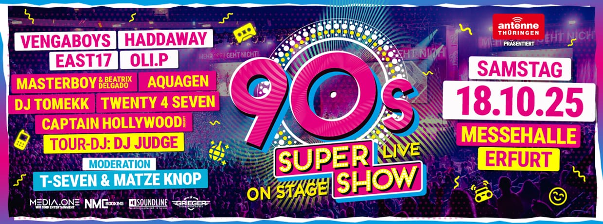 90s Super Show Erfurt 2025