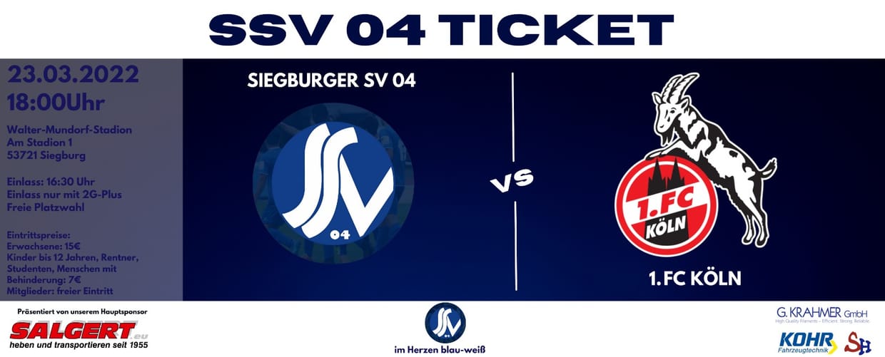 Siegburger SV 04 1.FC Köln
