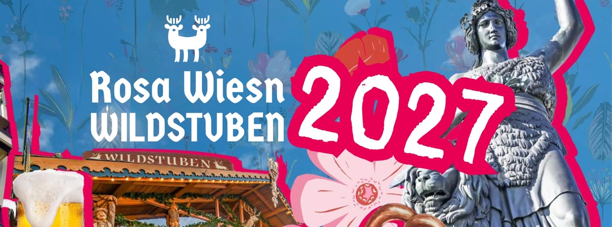 Rosa Party Wiesn in den WILDSTUBEN 2027