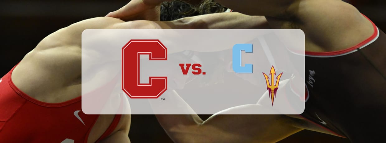 Wrestling vs. Columbia & Arizona State