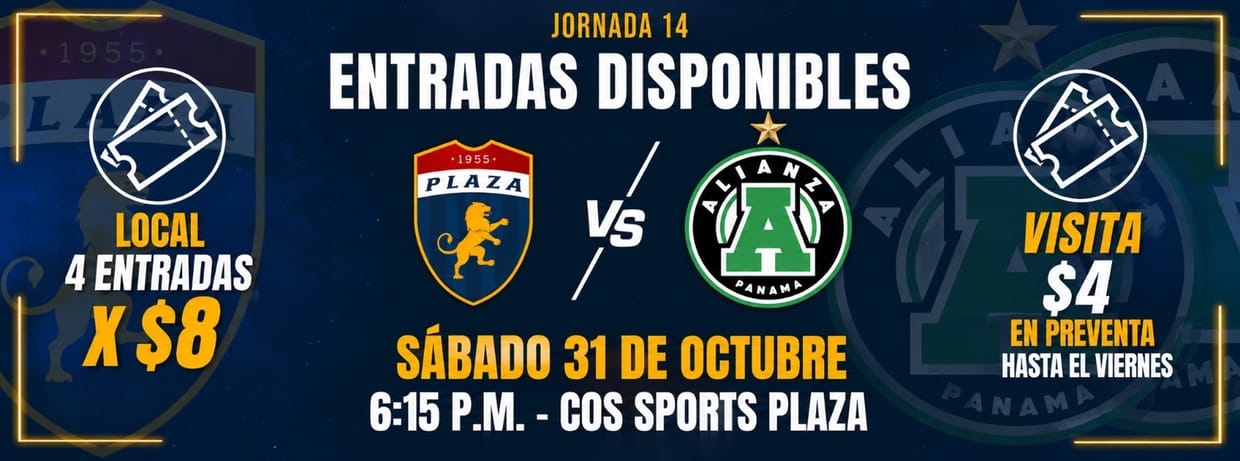 PLAZA AMADOR VS. ALIANZA