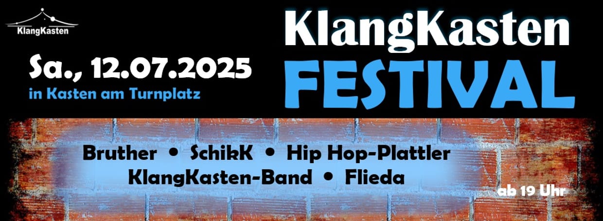 KlangKasten Festival Sa. 12.07.25