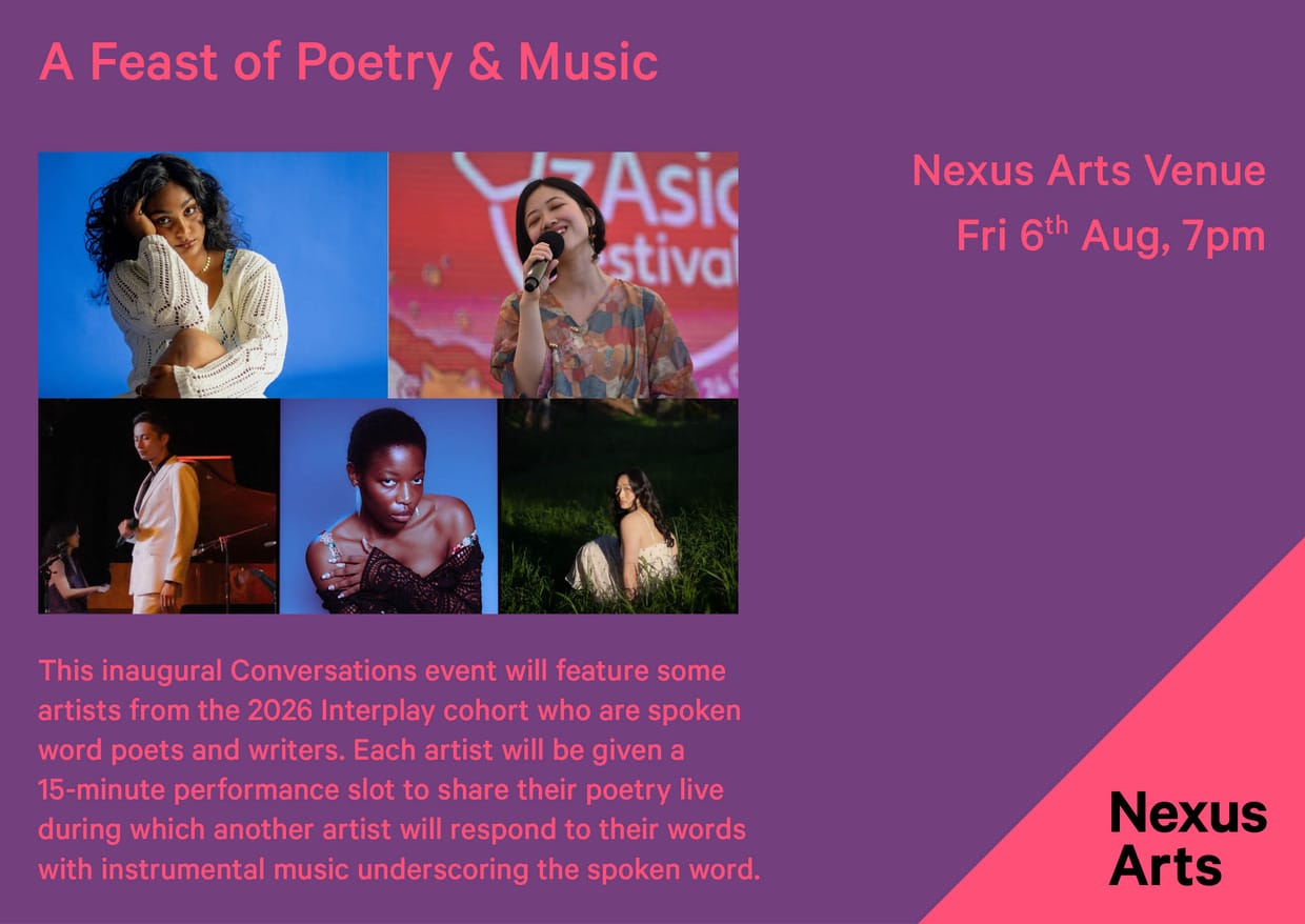 Conversations, a Feast of Poetry and Music