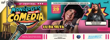 LUDA SILVA Y DAVID SÁNCHEZ - MONOLOGOS EN TONO DE COMEDIA