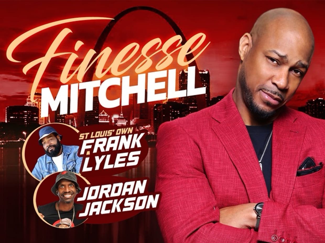 Finesse Mitchell with Frank Lyles and Jordan Jackson