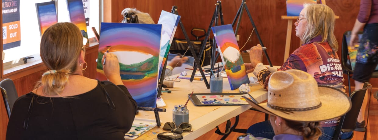 Workshop | Acrylic Painting Class Paint and Sip
