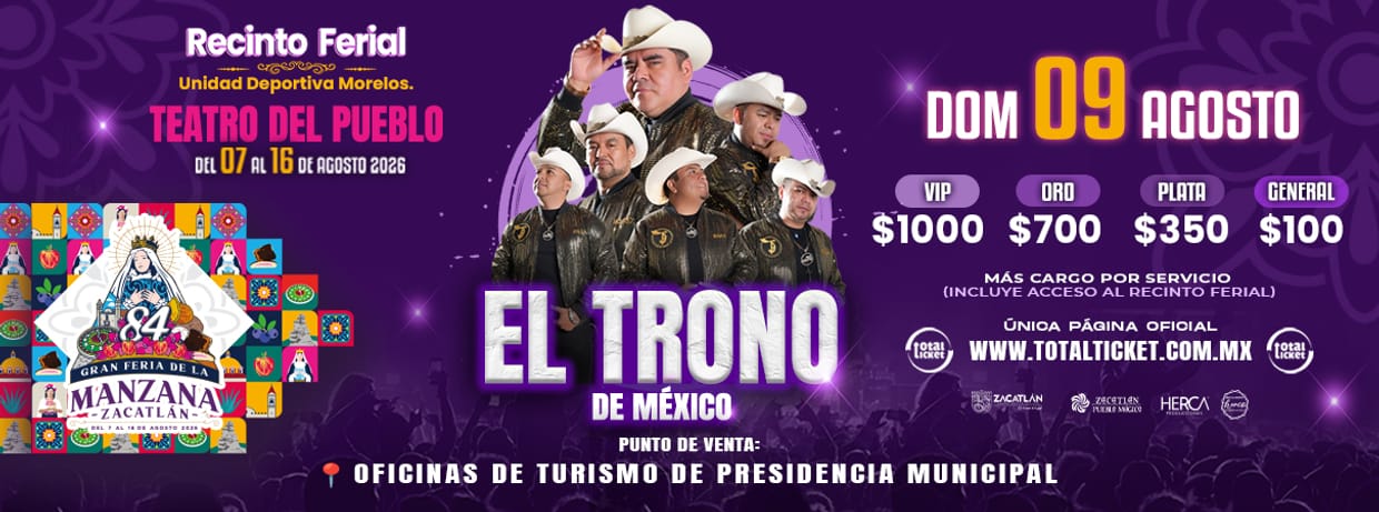 EL TRONO DE MÉXICO 09/08/2026