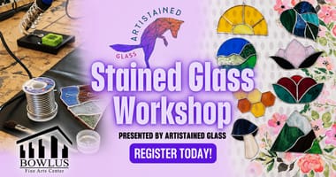 Stained Glass Workshop with Artistained Glass