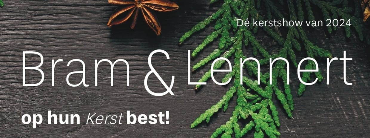 Bram & Lennert op hun best: Kerstshow 2024