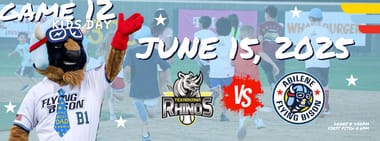 POSTPONED JUNE 15TH - Texarkana Rhinos vs. Abilene Flying Bison
