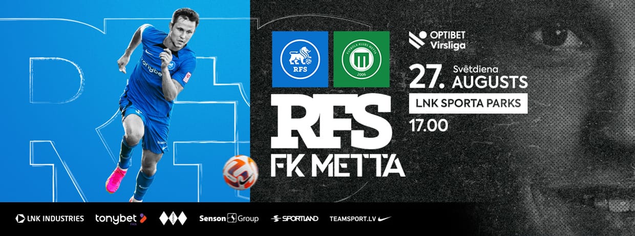 Optibet Virslīga: RFS - FK Metta