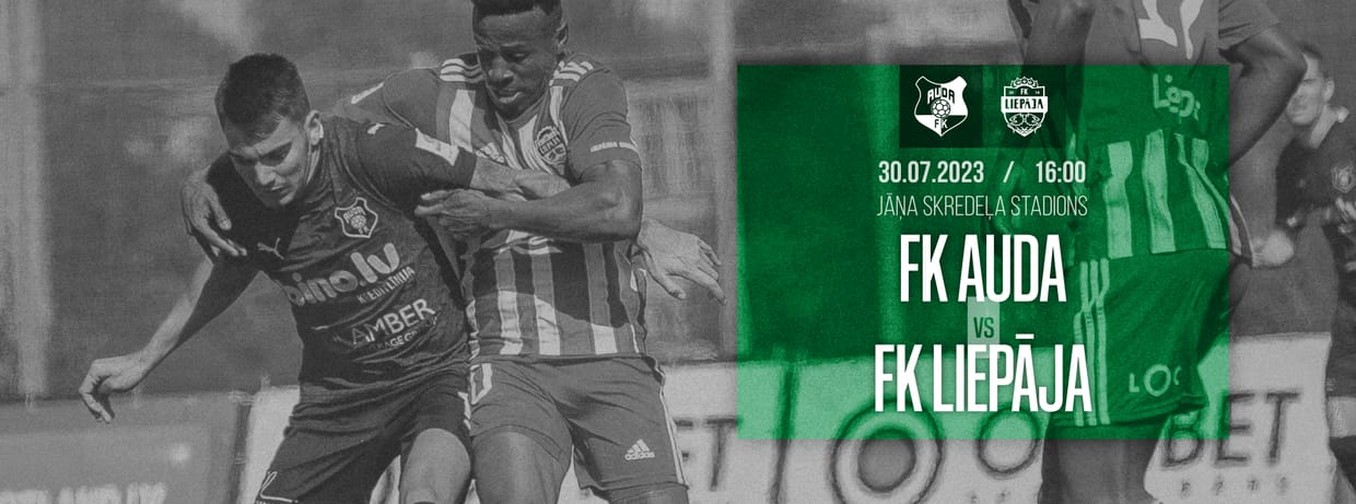 Optibet Virslīga: FK Auda - FK Liepāja