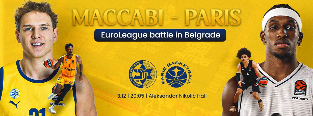 Maccabi Playtika Tel Aviv - Paris Basketball