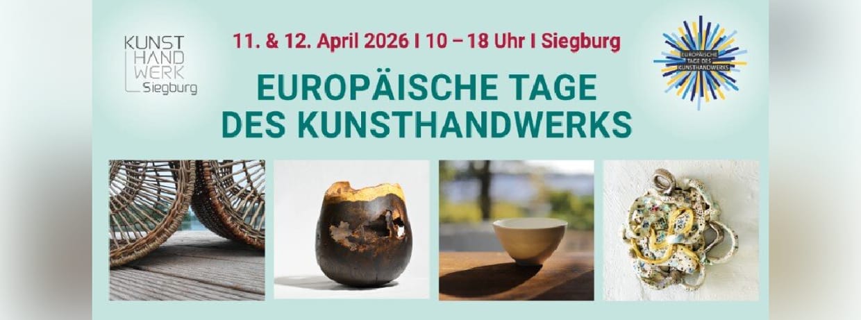 ETAK 2026 - Europäische Tage des Kunsthandwerks in Siegburg 2026
