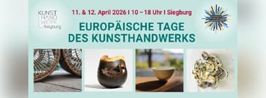ETAK 2026 - Europäische Tage des Kunsthandwerks in Siegburg 2026