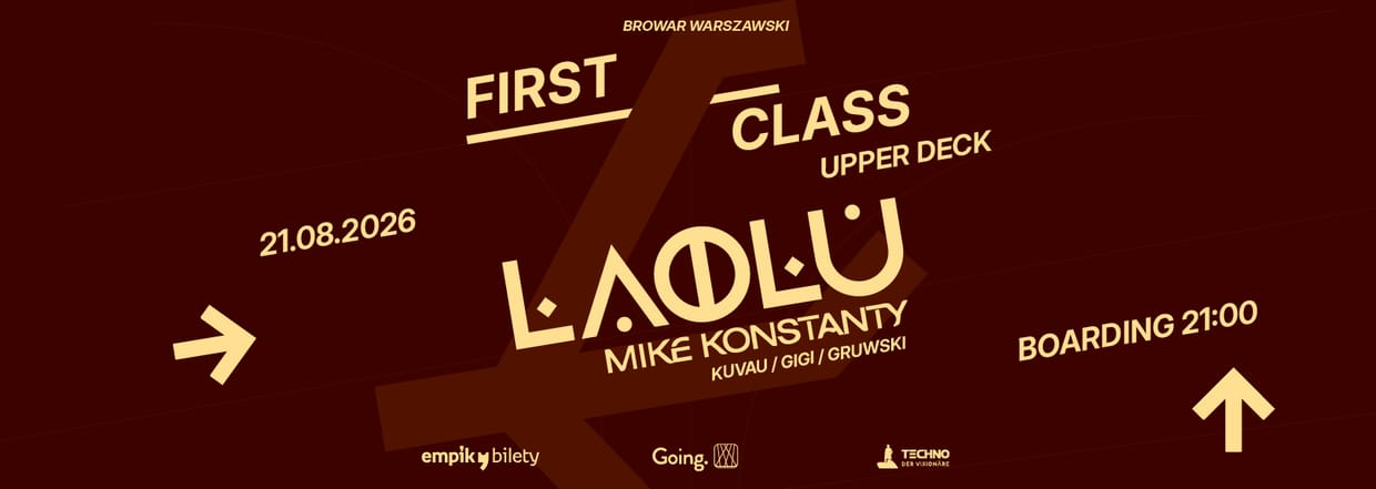 FIRST CLASS: UPPER DECK with LAOLU