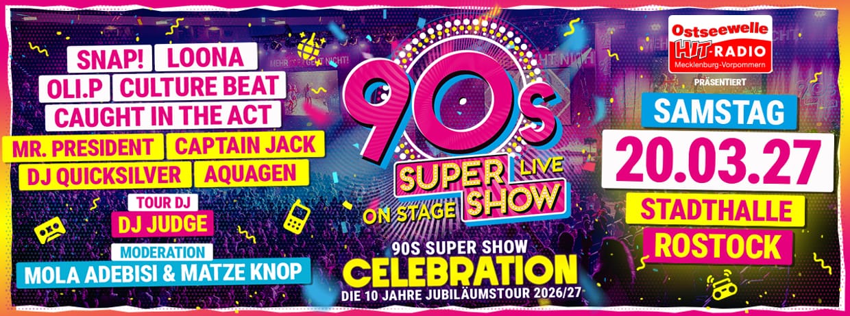 90s Super Show Rostock 2027